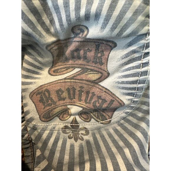 Rock Revival Jeans Mens 34x31 Ronnie Bootcut Blue Premium Embellished Denim - Picture 11 of 11